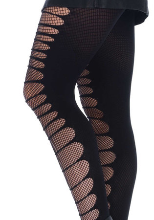 Panty Dubbellaags met Open Effect