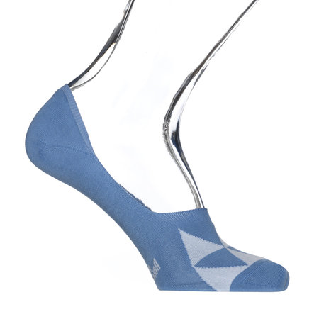 Sneaker Footie Triangle Blauw