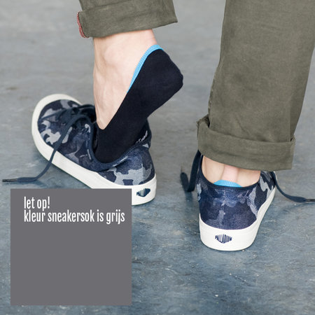 Sneaker Footie Tipped Dove