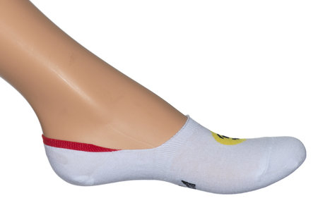 Sneaker Footie Smile Wit maat 35/38
