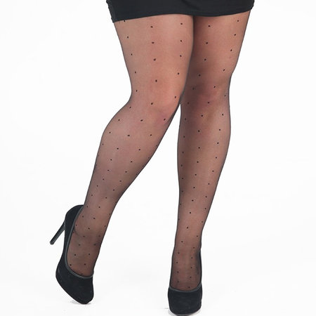 Panty Fantasy Met Stippen Plus Size