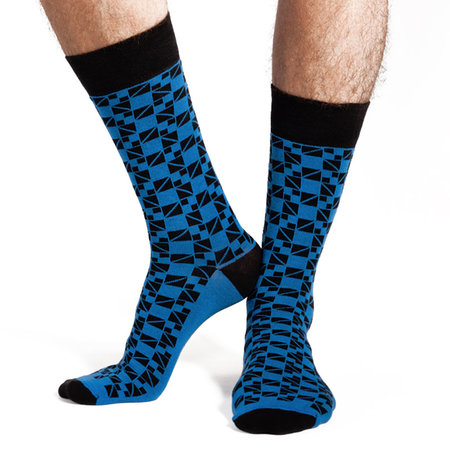 *Sokken Heren Spox Mosaic Indigo