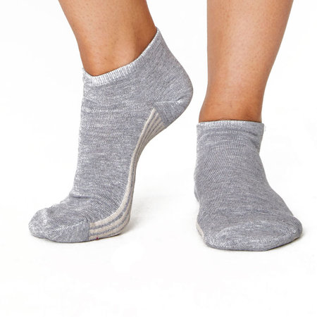 Bamboe Sneakersok Dames Jane Grey Marle