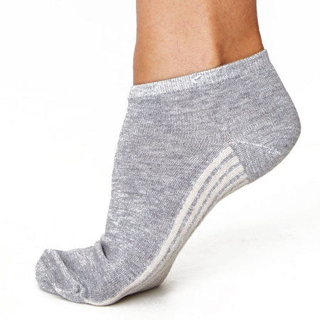 Bamboe Sneakersok Dames Jane Grey Marle
