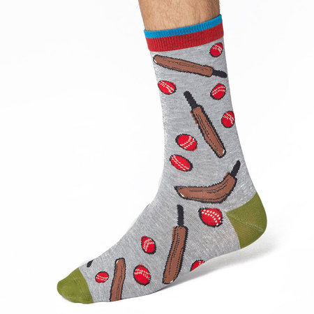 Bamboe Herensokken Sport Grey Marle