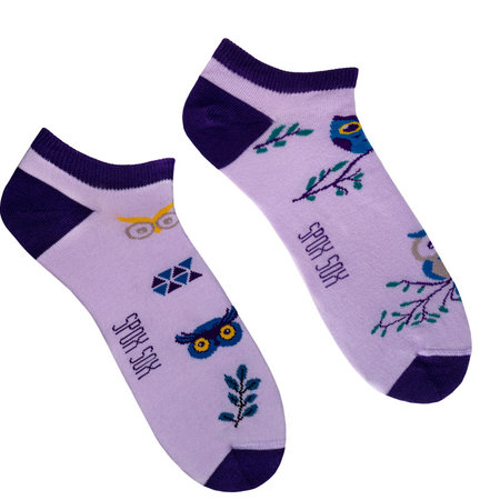 Mismatched Sneaker Sokken Owl