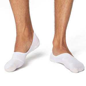 No show Bamboe Sneakersokken Wit - Toffe Kousen