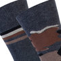 Sokken 2-pack Dick Cotton Antraciet