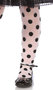 Sale! Kinderpanty Wit met Polkadot Maat 86-98