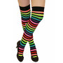 Kousen Overknee Streep Multi Color